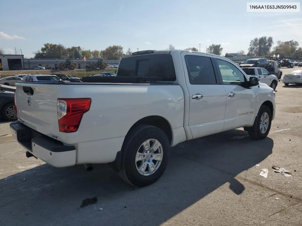 2018 Nissan Titan Sv VIN: 1N6AA1E63JN509943 Lot: 78677674