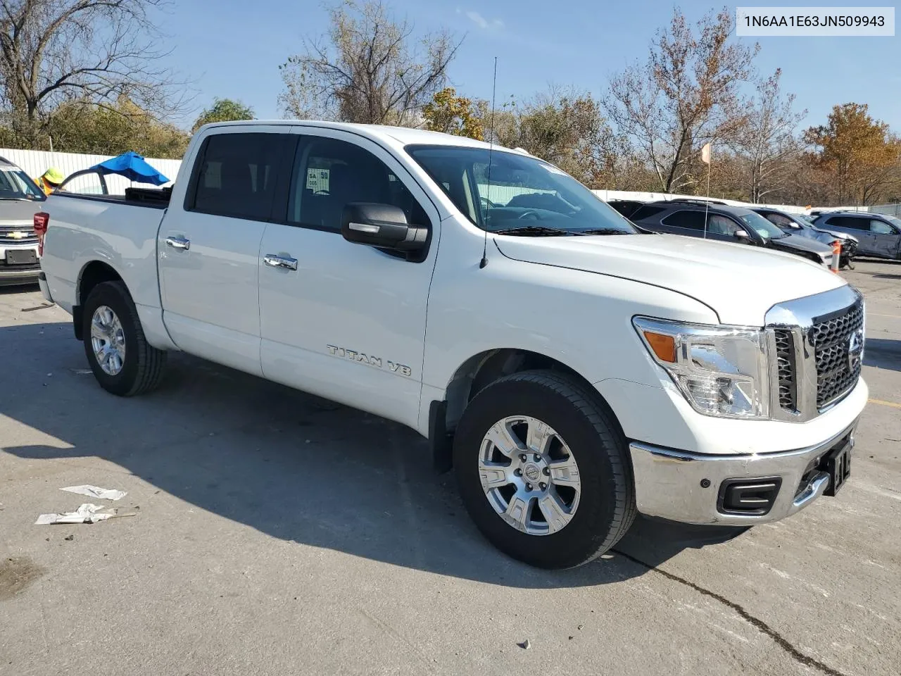 2018 Nissan Titan Sv VIN: 1N6AA1E63JN509943 Lot: 78677674