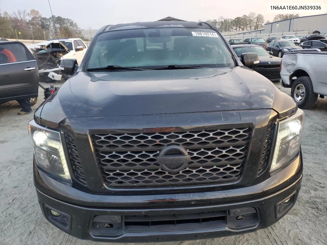 2018 Nissan Titan Sv VIN: 1N6AA1E60JN539336 Lot: 78819214