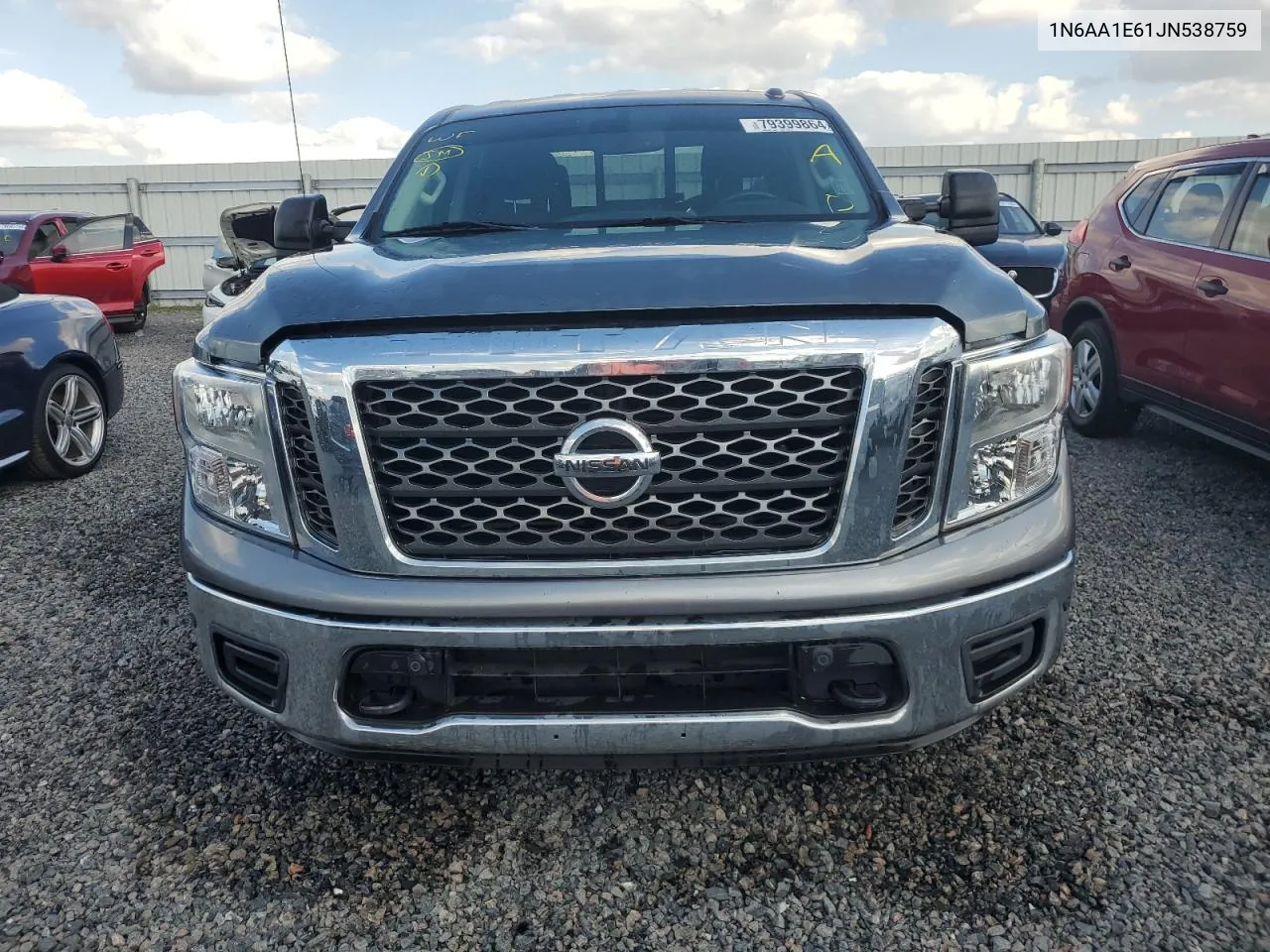 2018 Nissan Titan Sv VIN: 1N6AA1E61JN538759 Lot: 79399864