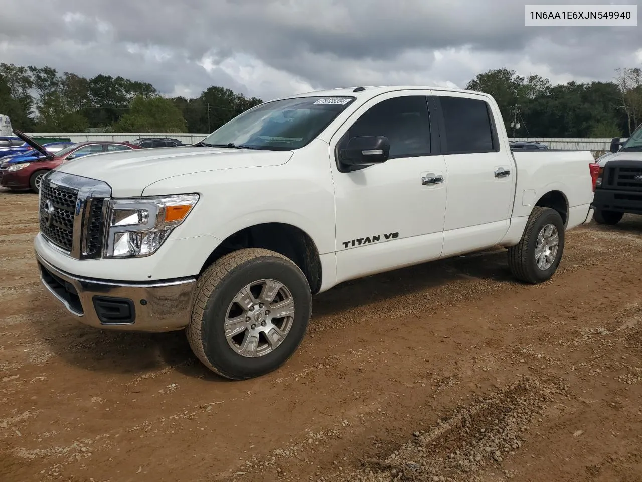 2018 Nissan Titan Sv VIN: 1N6AA1E6XJN549940 Lot: 79728394