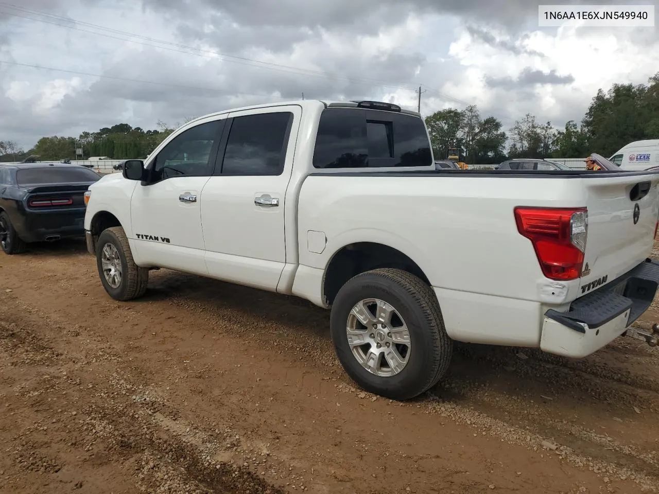 2018 Nissan Titan Sv VIN: 1N6AA1E6XJN549940 Lot: 79728394