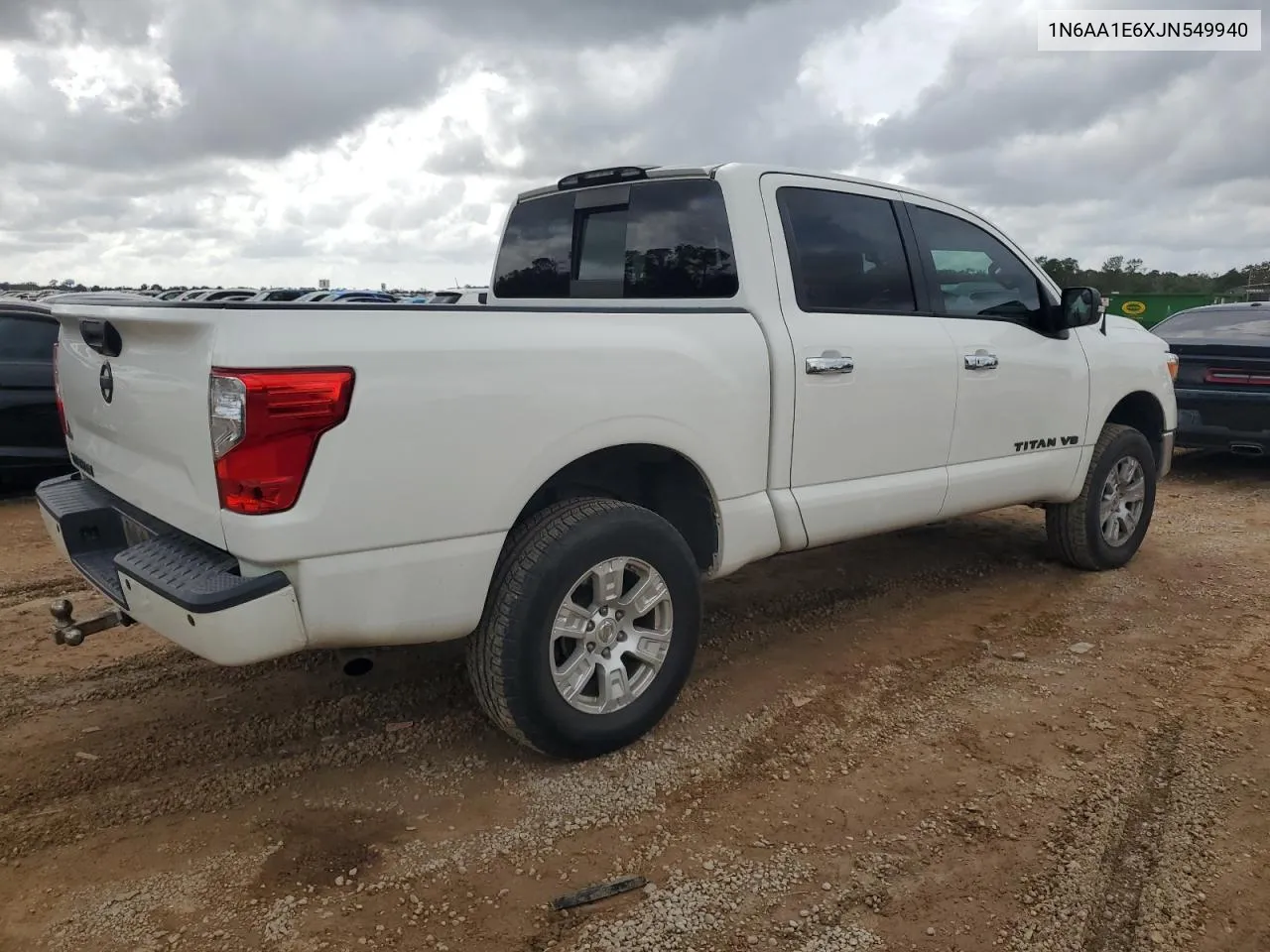 2018 Nissan Titan Sv VIN: 1N6AA1E6XJN549940 Lot: 79728394