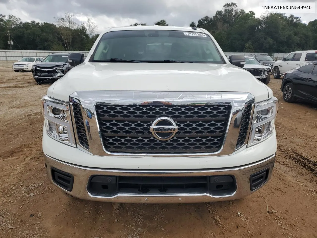 2018 Nissan Titan Sv VIN: 1N6AA1E6XJN549940 Lot: 79728394