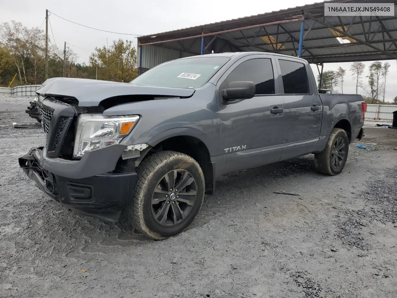 2018 Nissan Titan S VIN: 1N6AA1EJXJN549408 Lot: 80286124