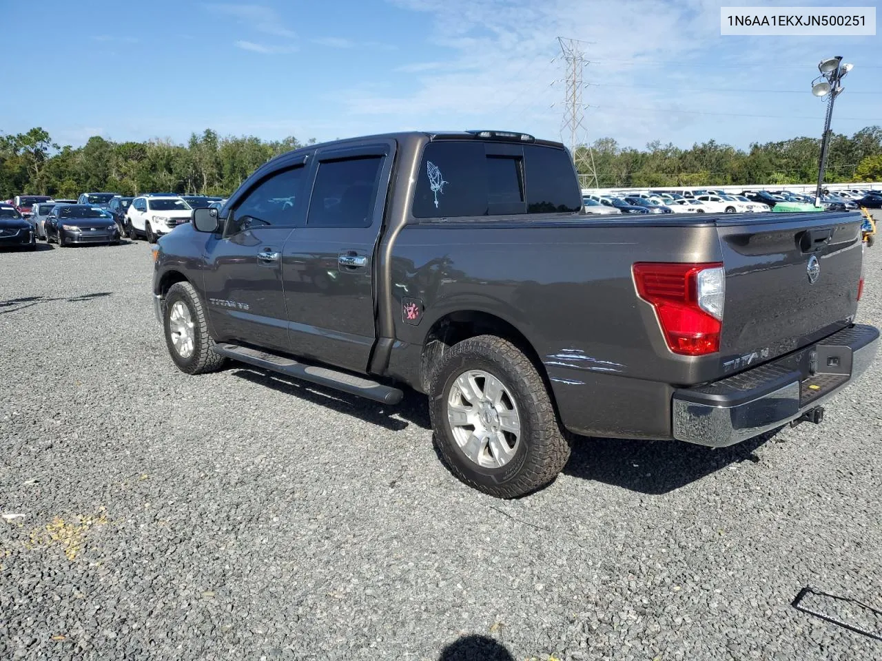 2018 Nissan Titan S VIN: 1N6AA1EKXJN500251 Lot: 80395214