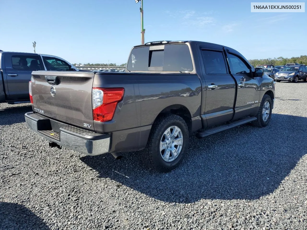 2018 Nissan Titan S VIN: 1N6AA1EKXJN500251 Lot: 80395214