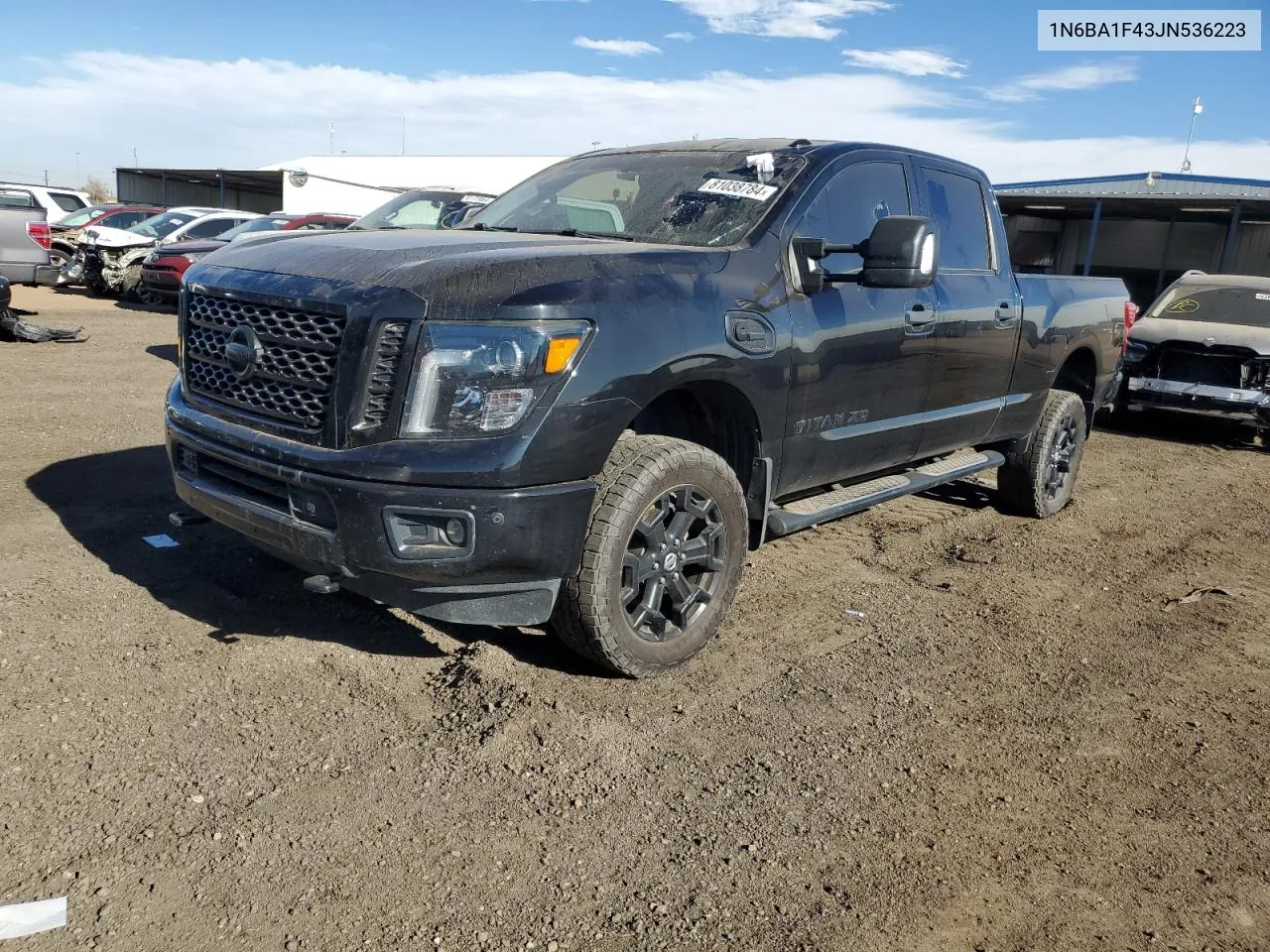 2018 Nissan Titan Xd Sl VIN: 1N6BA1F43JN536223 Lot: 81038784