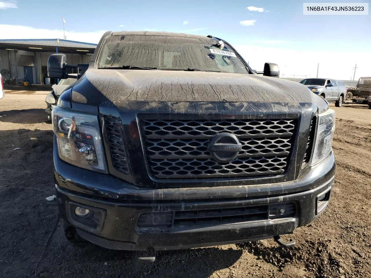 2018 Nissan Titan Xd Sl VIN: 1N6BA1F43JN536223 Lot: 81038784