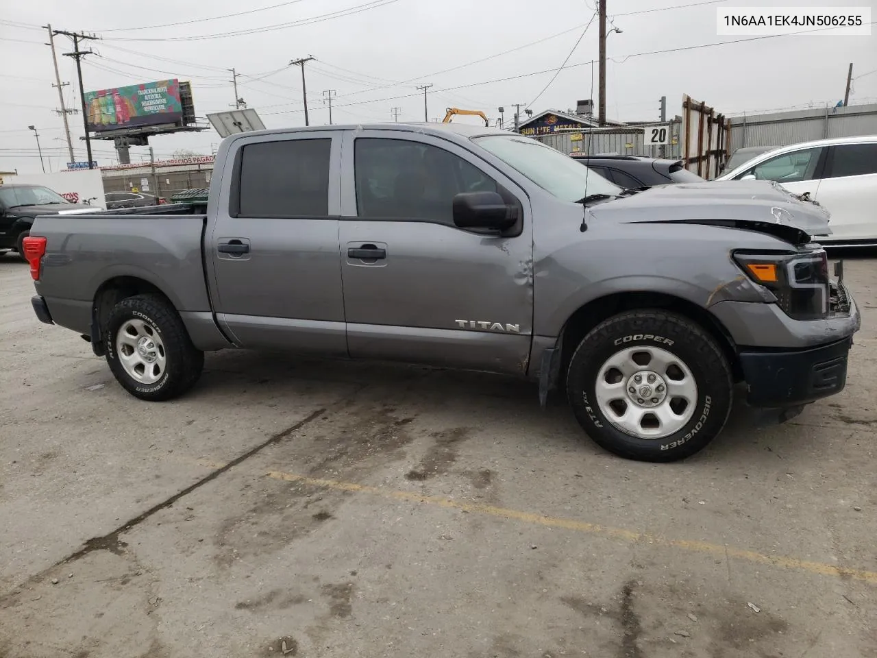 2018 Nissan Titan S VIN: 1N6AA1EK4JN506255 Lot: 81287014