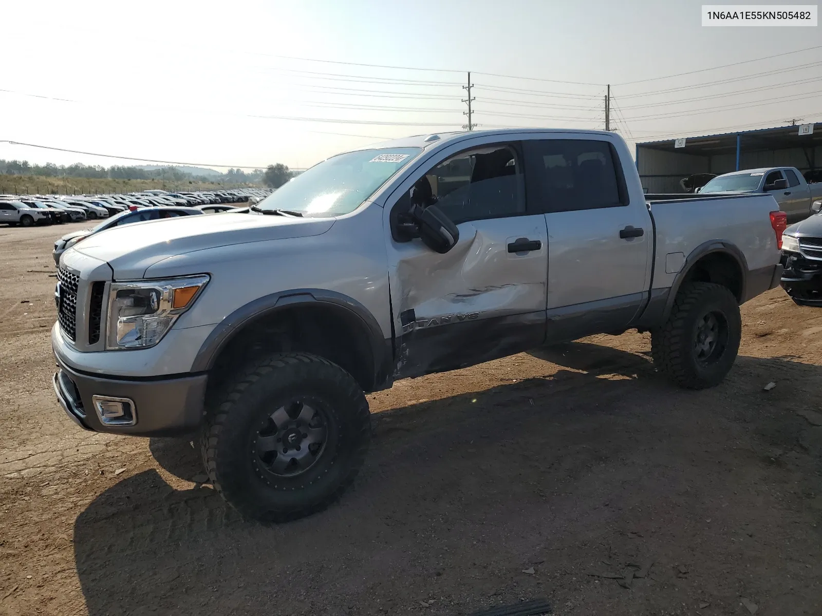 2019 Nissan Titan Sv VIN: 1N6AA1E55KN505482 Lot: 64292224