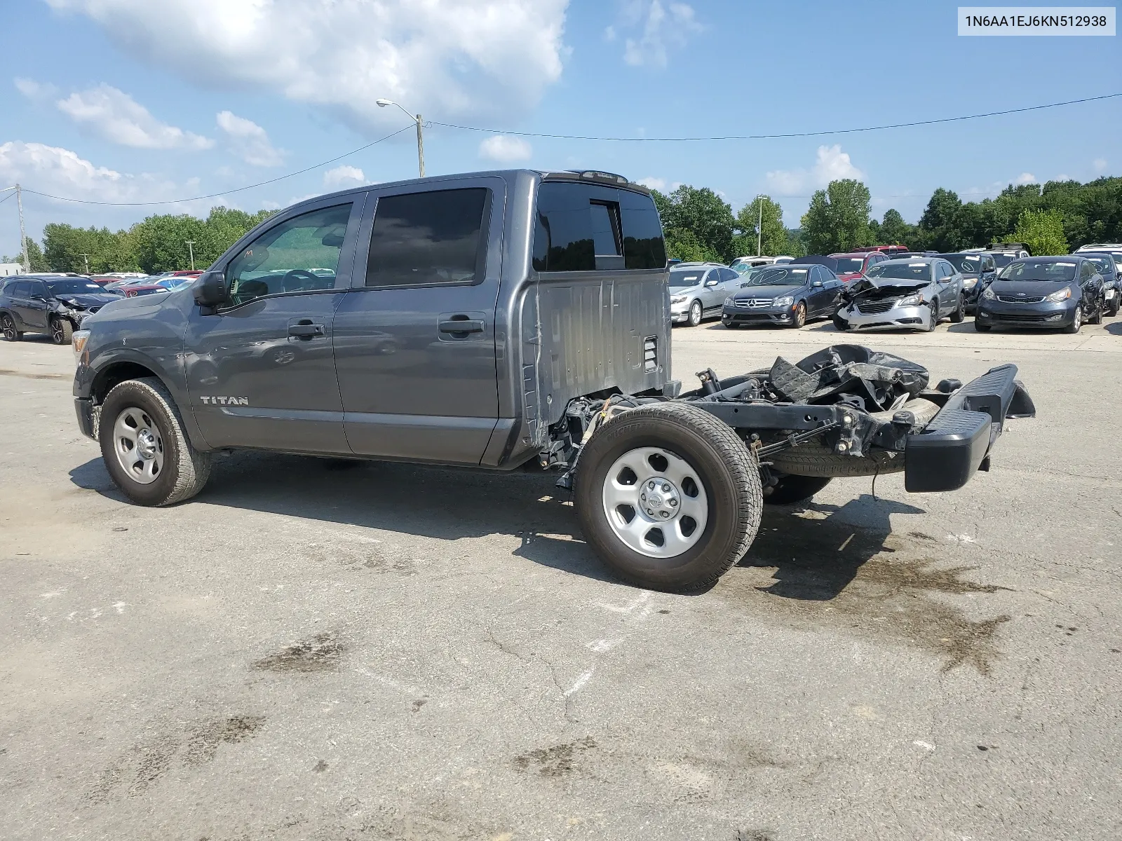 2019 Nissan Titan S VIN: 1N6AA1EJ6KN512938 Lot: 65843124