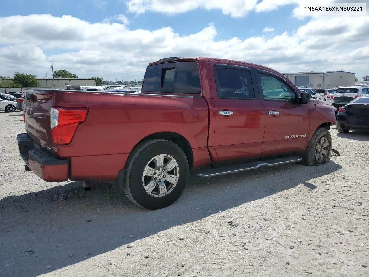 2019 Nissan Titan Platinum Reserve VIN: 1N6AA1E6XKN503221 Lot: 69478724