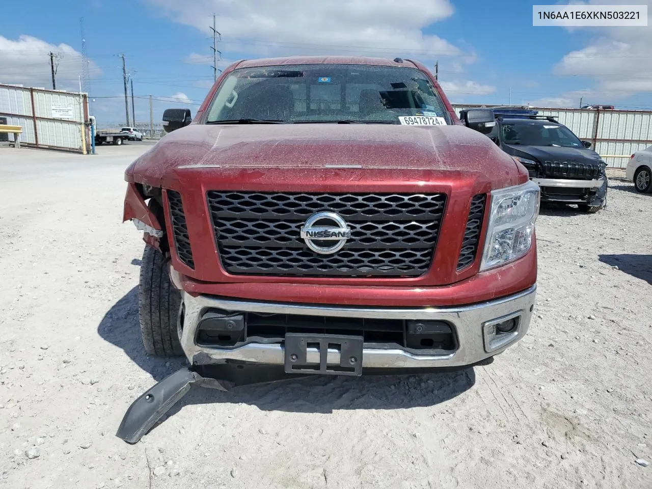 2019 Nissan Titan Platinum Reserve VIN: 1N6AA1E6XKN503221 Lot: 69478724