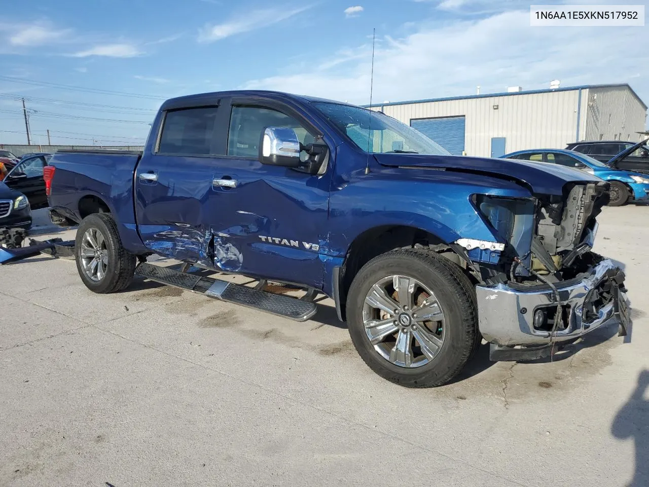 2019 Nissan Titan Sv VIN: 1N6AA1E5XKN517952 Lot: 69479094