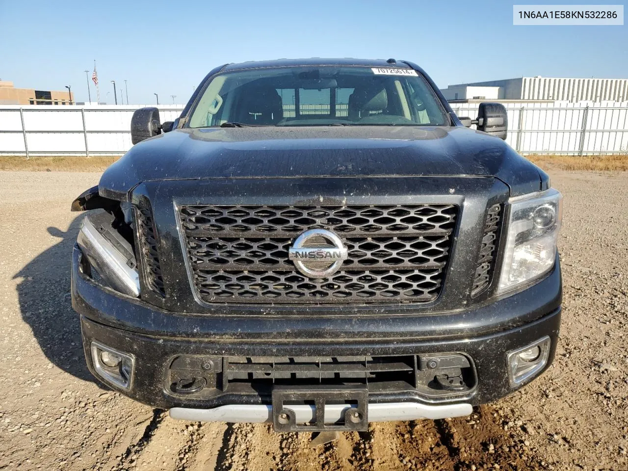 2019 Nissan Titan Sv VIN: 1N6AA1E58KN532286 Lot: 70725614