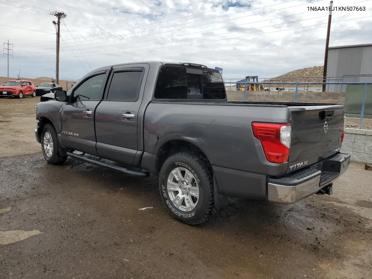 1N6AA1EJ1KN507663 2019 Nissan Titan S