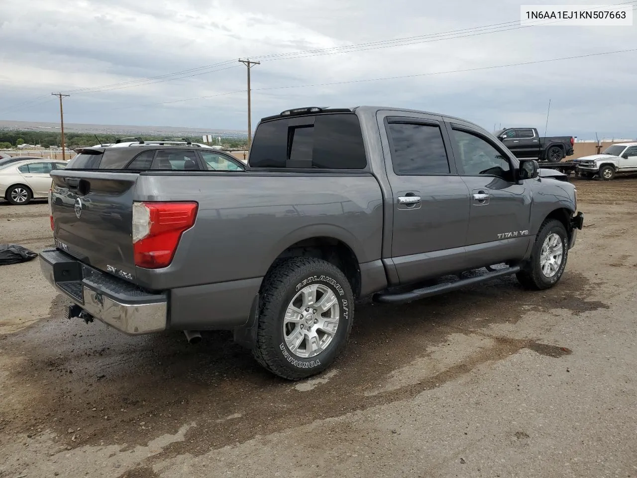 1N6AA1EJ1KN507663 2019 Nissan Titan S