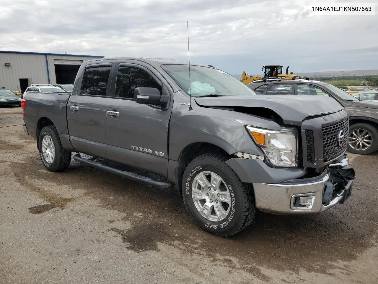 1N6AA1EJ1KN507663 2019 Nissan Titan S