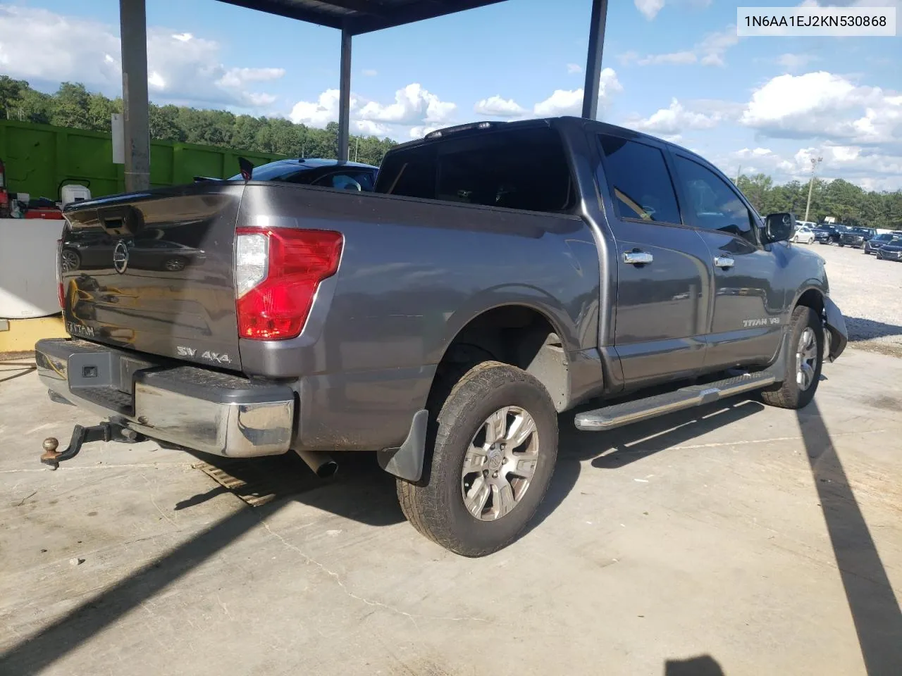 2019 Nissan Titan S VIN: 1N6AA1EJ2KN530868 Lot: 72386634