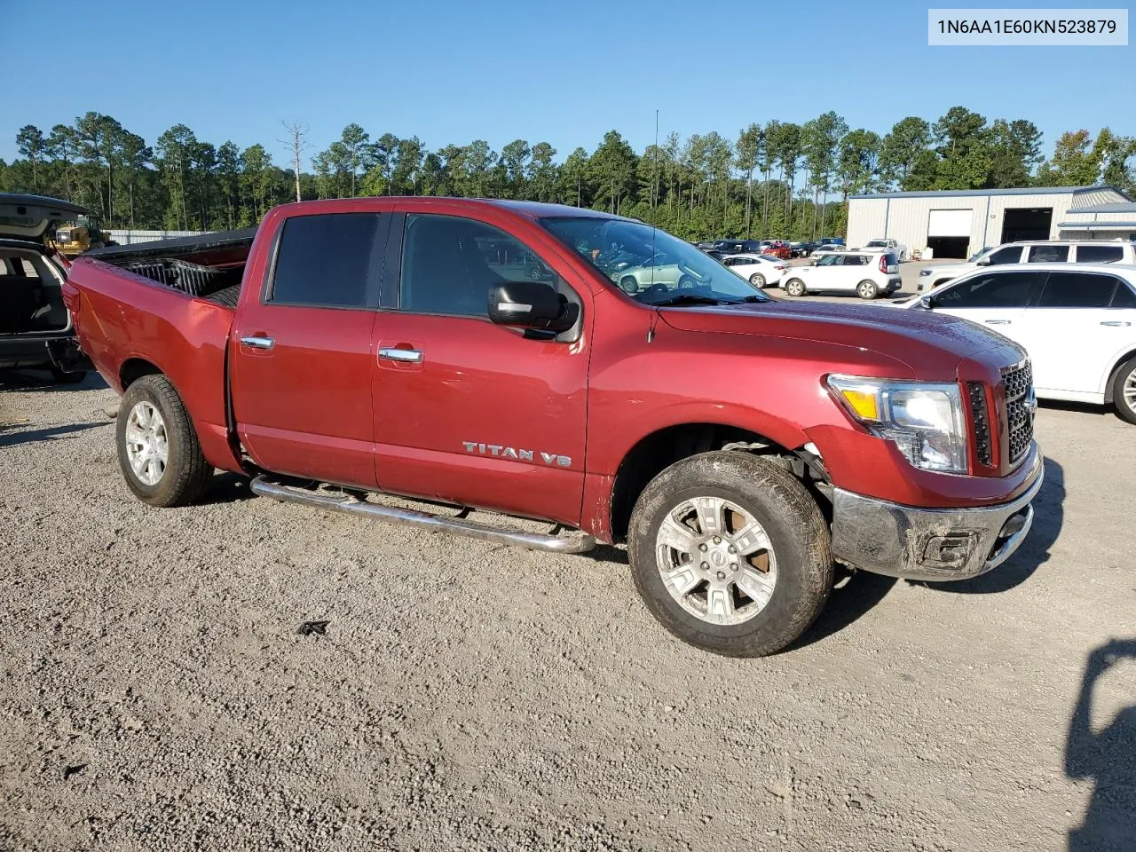 2019 Nissan Titan Platinum Reserve VIN: 1N6AA1E60KN523879 Lot: 72764734