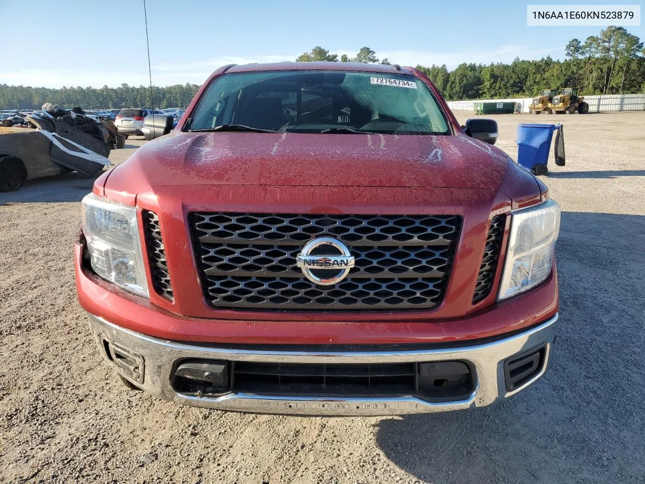 2019 Nissan Titan Platinum Reserve VIN: 1N6AA1E60KN523879 Lot: 72764734