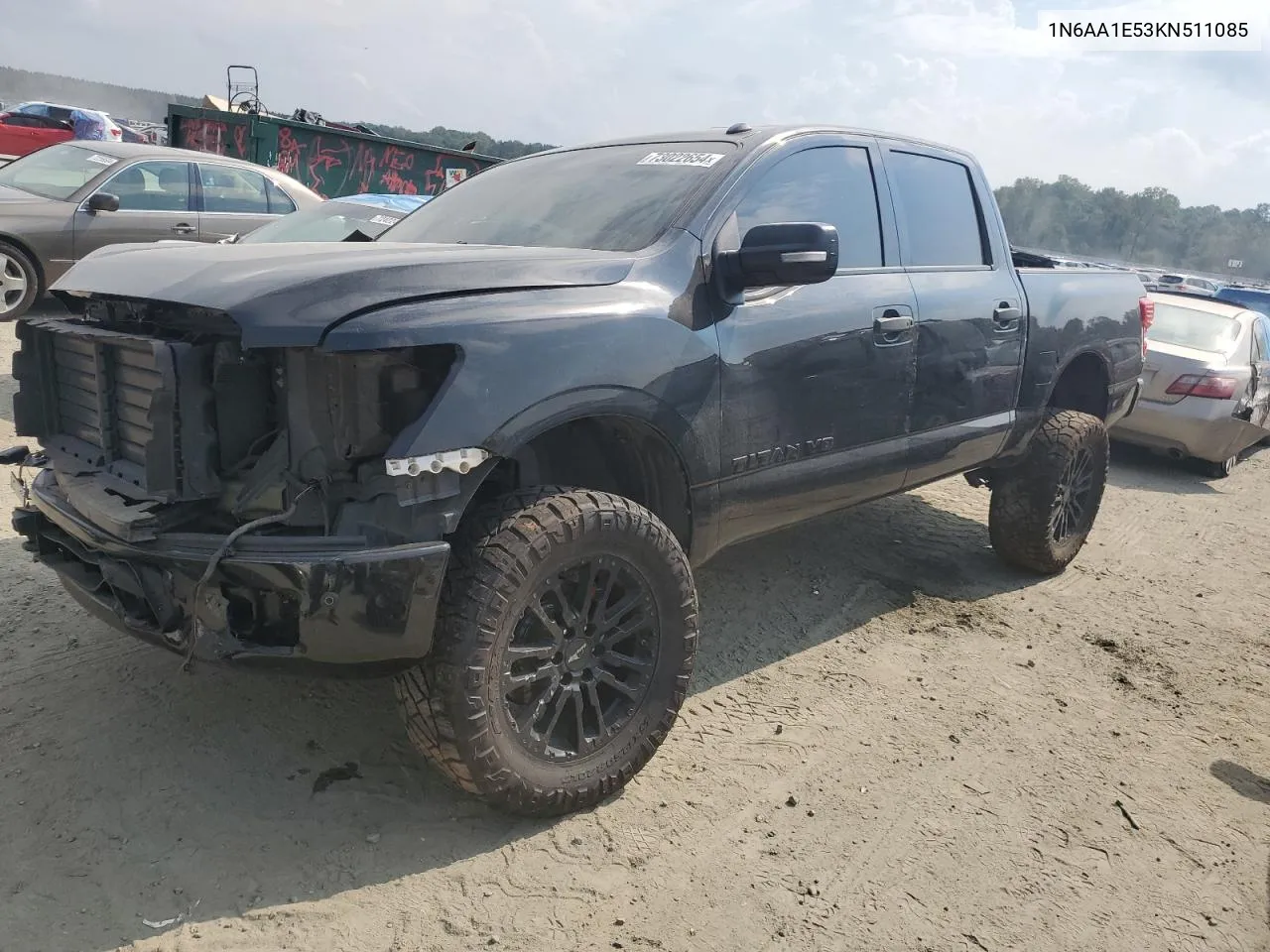 2019 Nissan Titan Sv VIN: 1N6AA1E53KN511085 Lot: 73022654