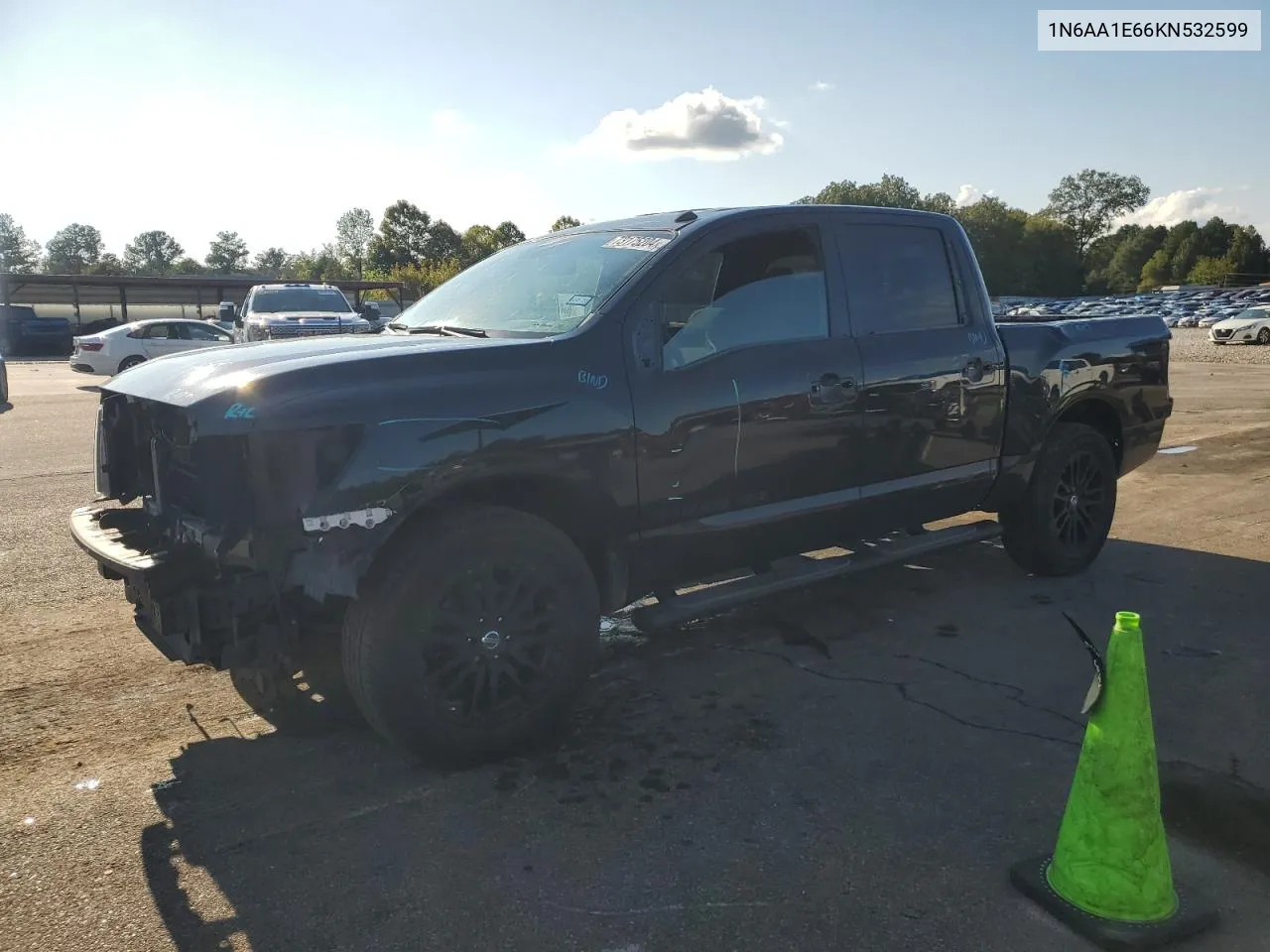 1N6AA1E66KN532599 2019 Nissan Titan Platinum Reserve