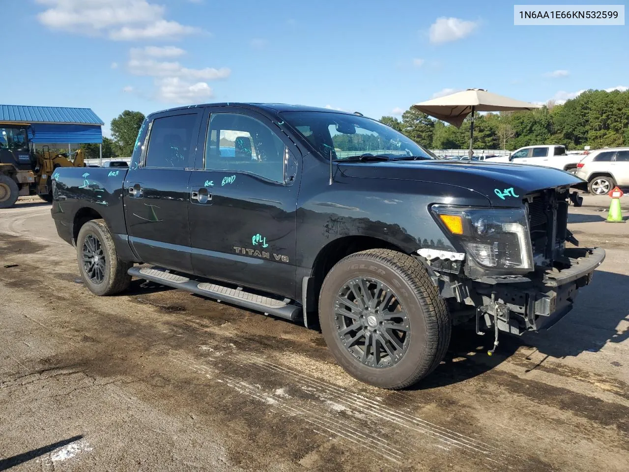 1N6AA1E66KN532599 2019 Nissan Titan Platinum Reserve