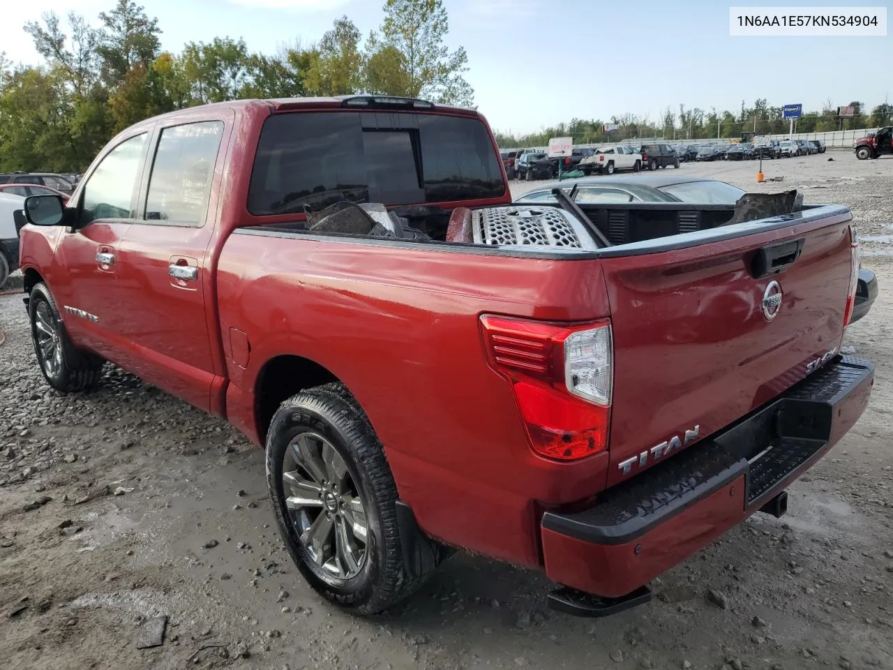 2019 Nissan Titan Sv VIN: 1N6AA1E57KN534904 Lot: 73220854