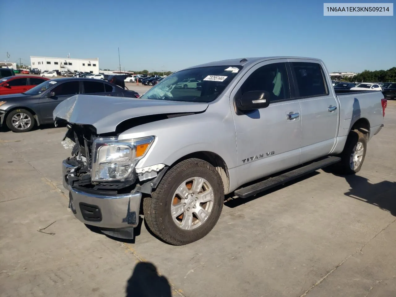 2019 Nissan Titan S VIN: 1N6AA1EK3KN509214 Lot: 73255144