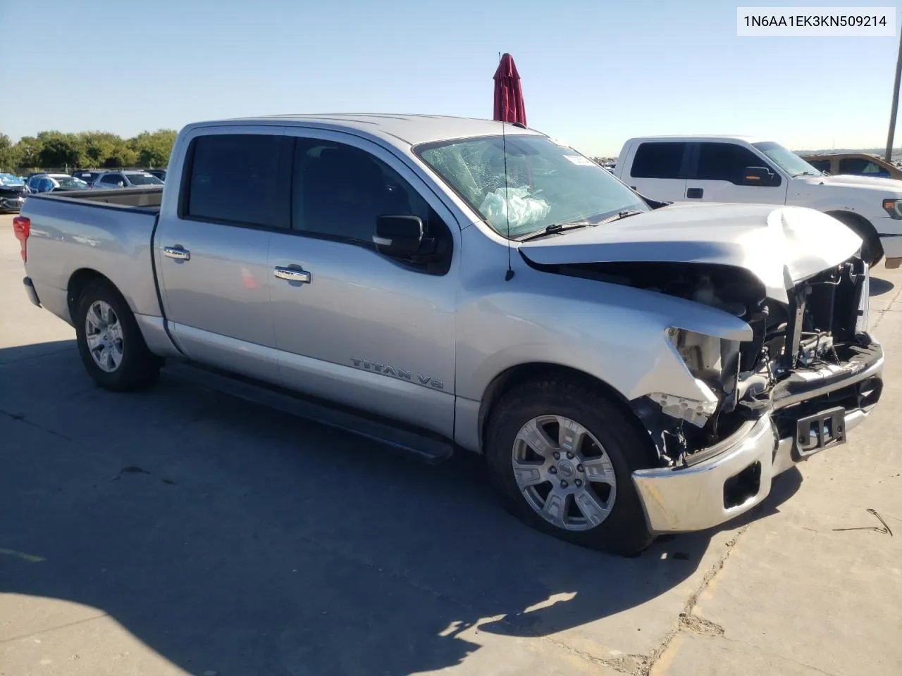 2019 Nissan Titan S VIN: 1N6AA1EK3KN509214 Lot: 73255144