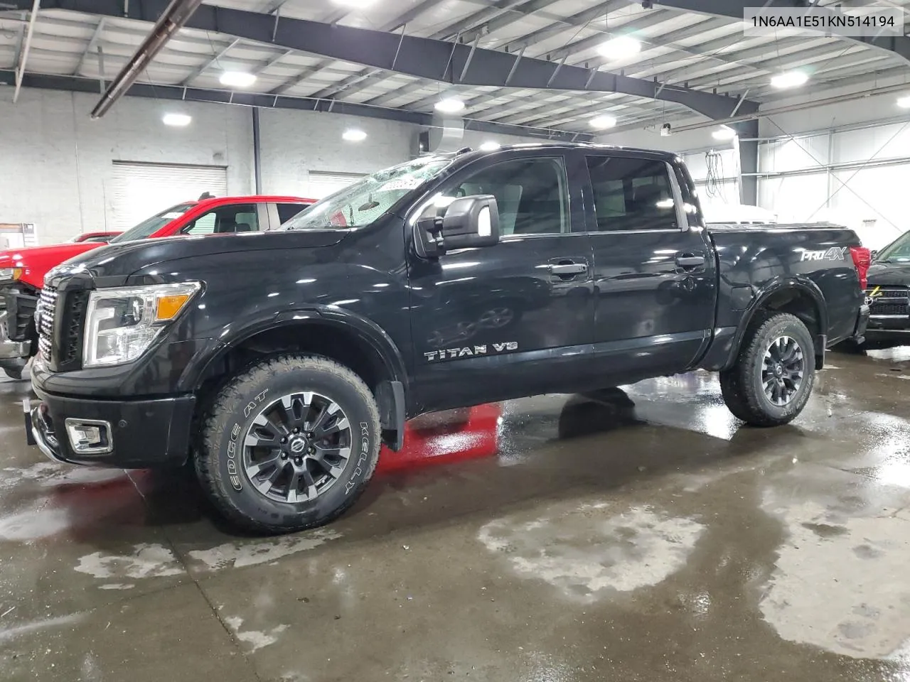 2019 Nissan Titan Sv VIN: 1N6AA1E51KN514194 Lot: 73302374