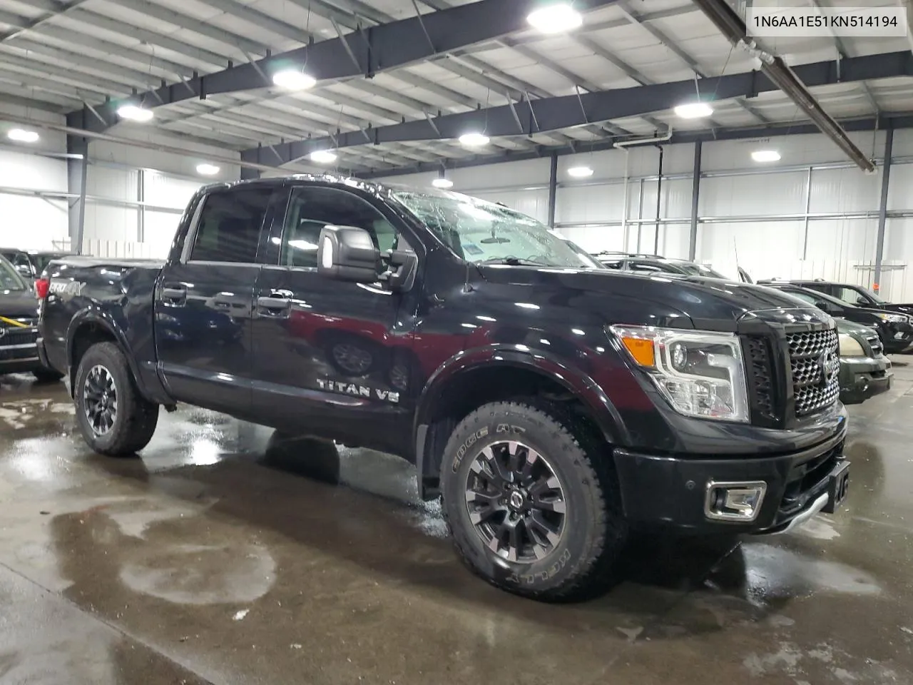 2019 Nissan Titan Sv VIN: 1N6AA1E51KN514194 Lot: 73302374