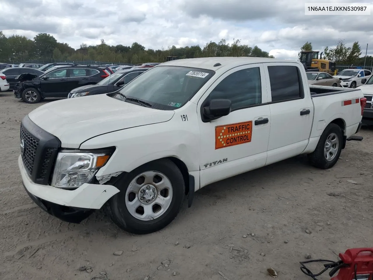 2019 Nissan Titan S VIN: 1N6AA1EJXKN530987 Lot: 73639714