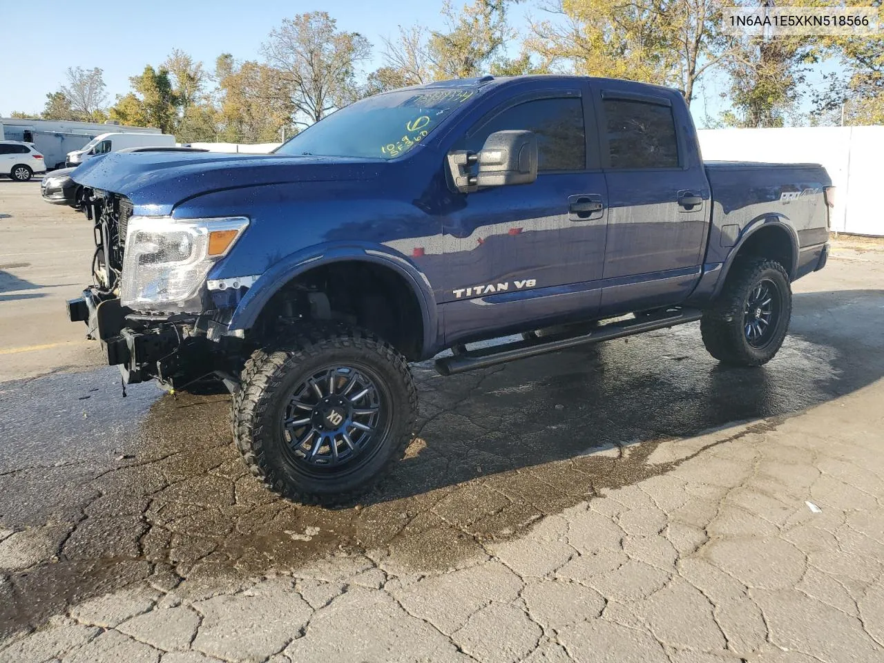 2019 Nissan Titan Sv VIN: 1N6AA1E5XKN518566 Lot: 73989334