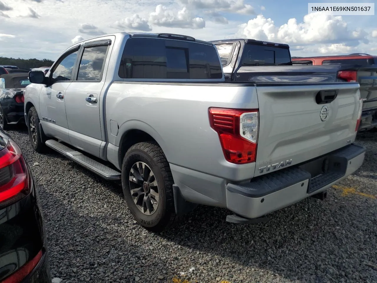 2019 Nissan Titan Platinum Reserve VIN: 1N6AA1E69KN501637 Lot: 74150334