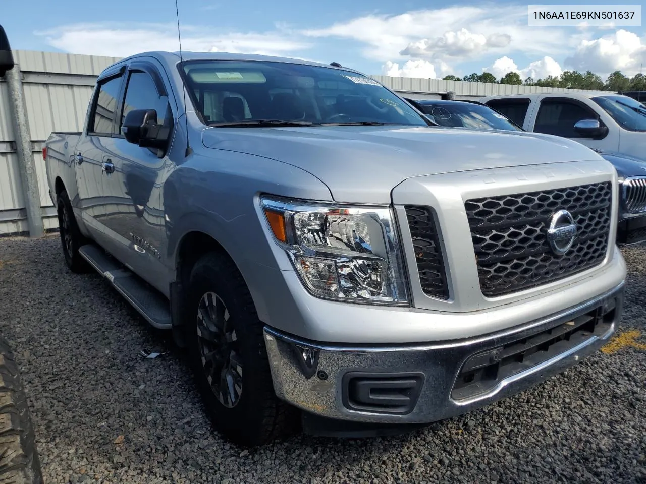 2019 Nissan Titan Platinum Reserve VIN: 1N6AA1E69KN501637 Lot: 74150334