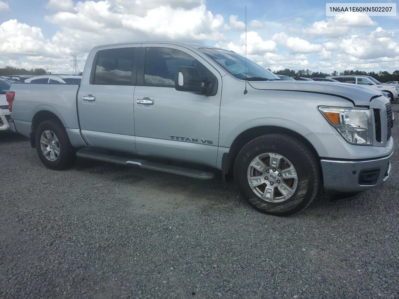 2019 Nissan Titan Platinum Reserve VIN: 1N6AA1E60KN502207 Lot: 74596844