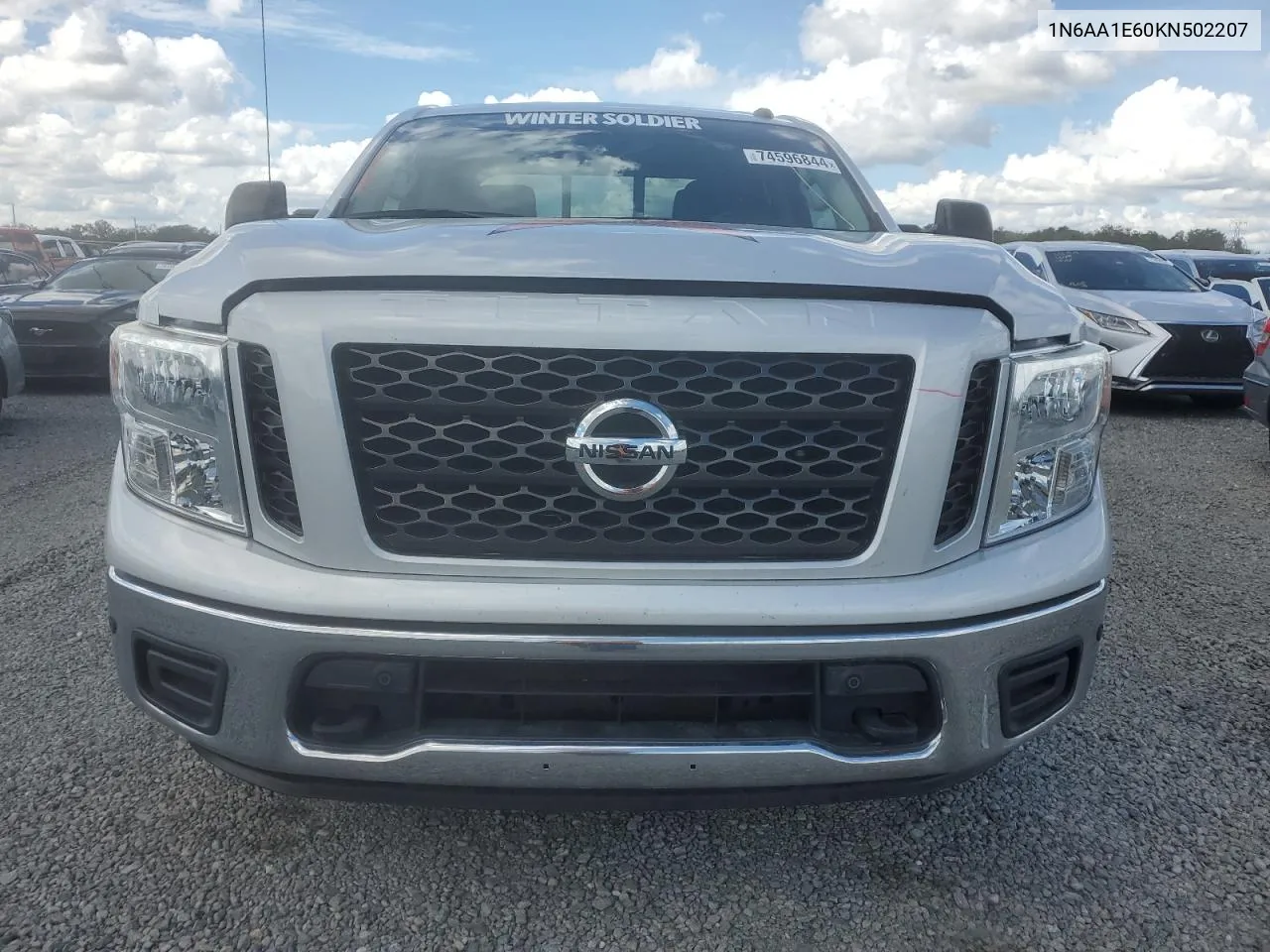 2019 Nissan Titan Platinum Reserve VIN: 1N6AA1E60KN502207 Lot: 74596844