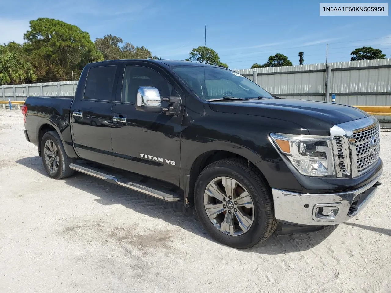 2019 Nissan Titan Platinum Reserve VIN: 1N6AA1E60KN505950 Lot: 74863644