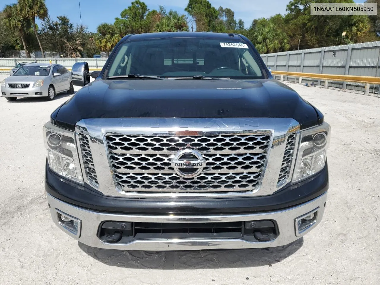 2019 Nissan Titan Platinum Reserve VIN: 1N6AA1E60KN505950 Lot: 74863644