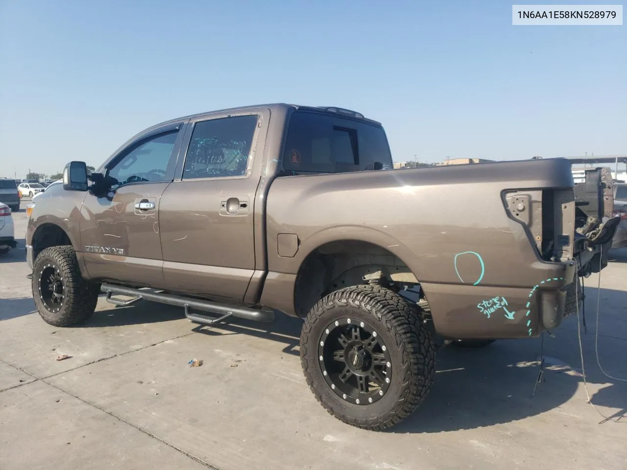 2019 Nissan Titan Sv VIN: 1N6AA1E58KN528979 Lot: 74955334