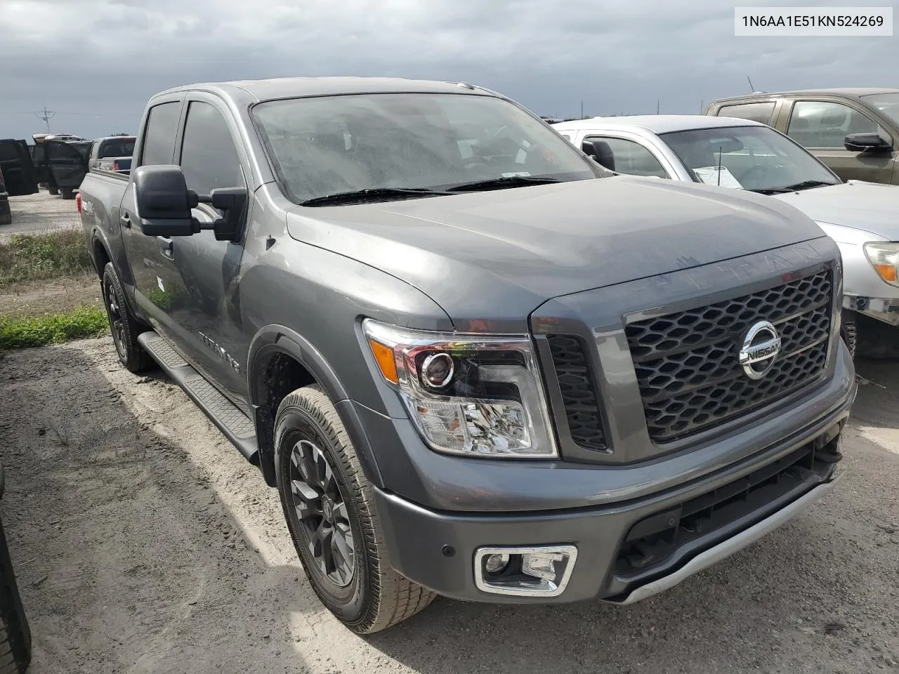 2019 Nissan Titan Sv VIN: 1N6AA1E51KN524269 Lot: 75010534