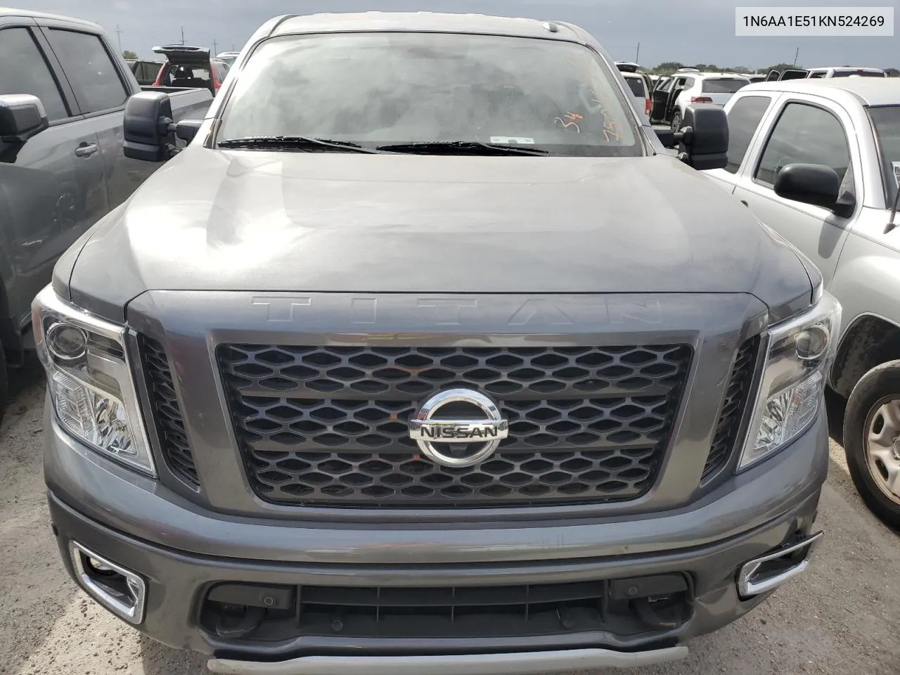 2019 Nissan Titan Sv VIN: 1N6AA1E51KN524269 Lot: 75010534