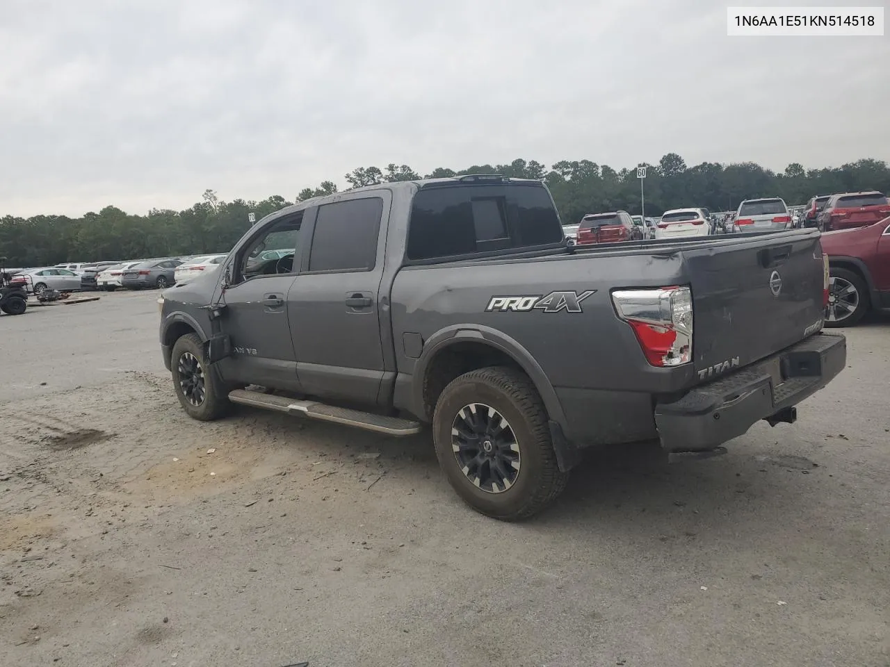 2019 Nissan Titan Sv VIN: 1N6AA1E51KN514518 Lot: 75419554