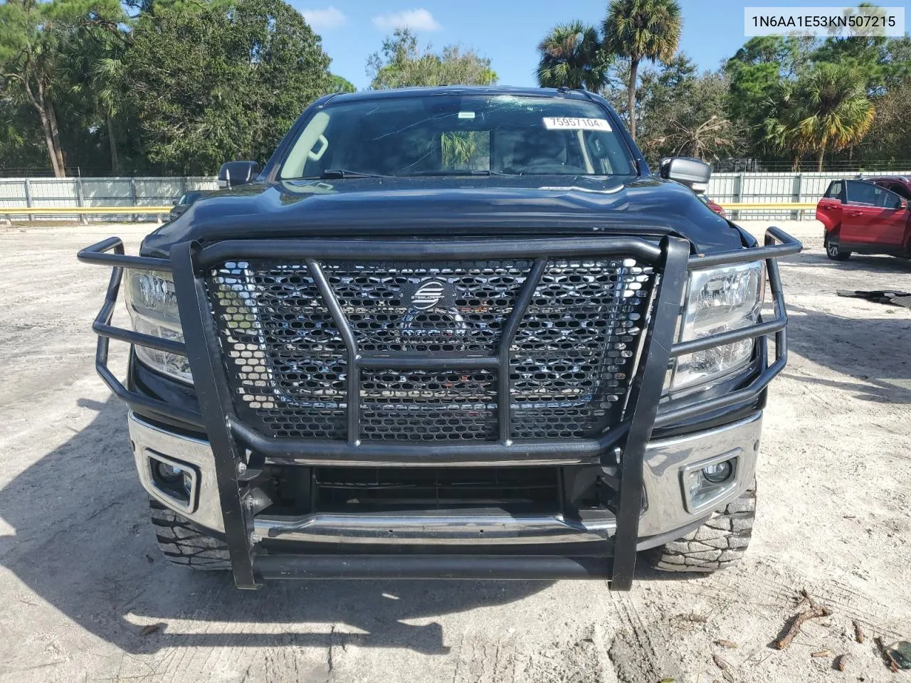 2019 Nissan Titan Sv VIN: 1N6AA1E53KN507215 Lot: 75957104