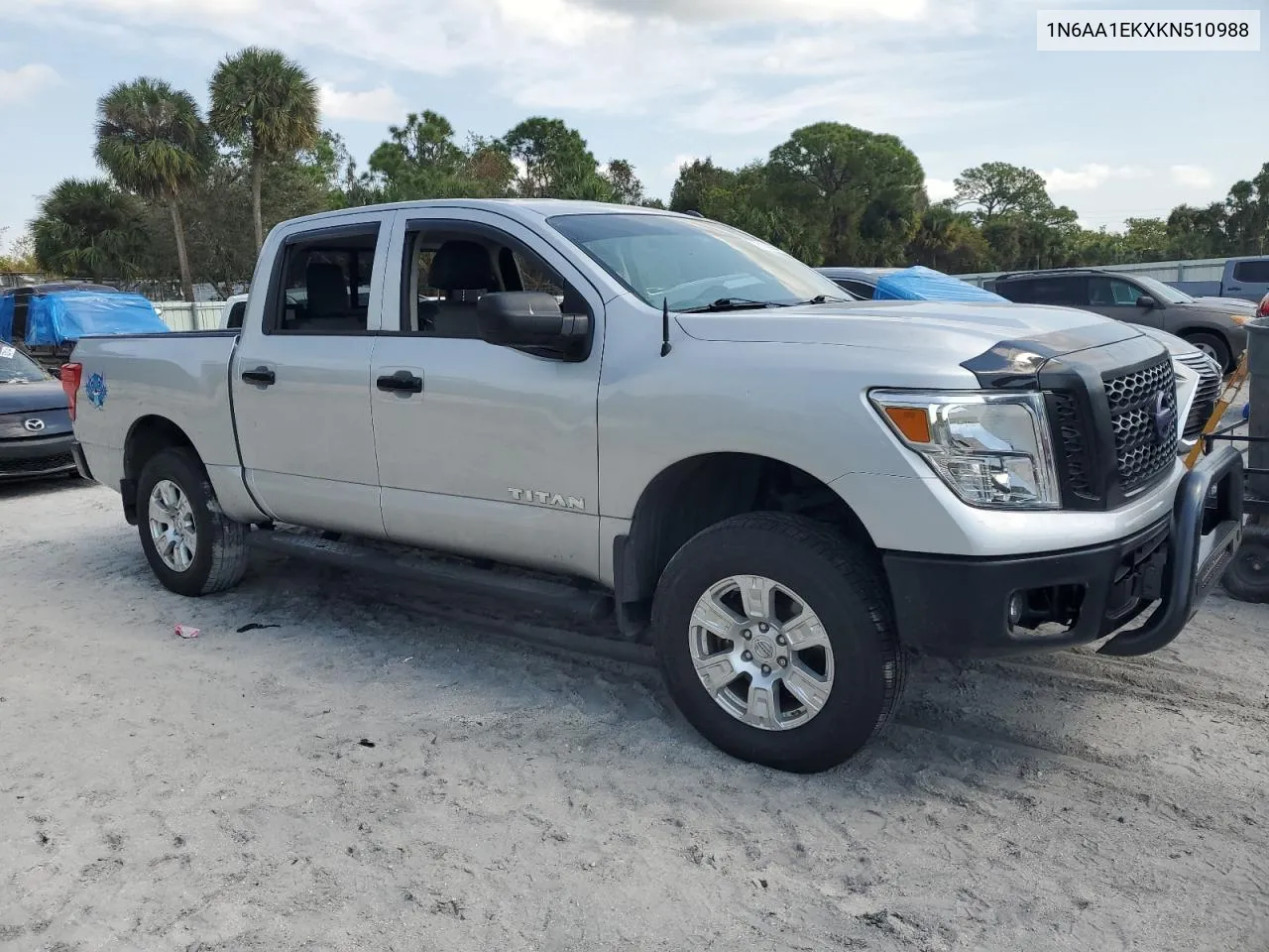 2019 Nissan Titan S VIN: 1N6AA1EKXKN510988 Lot: 76109854