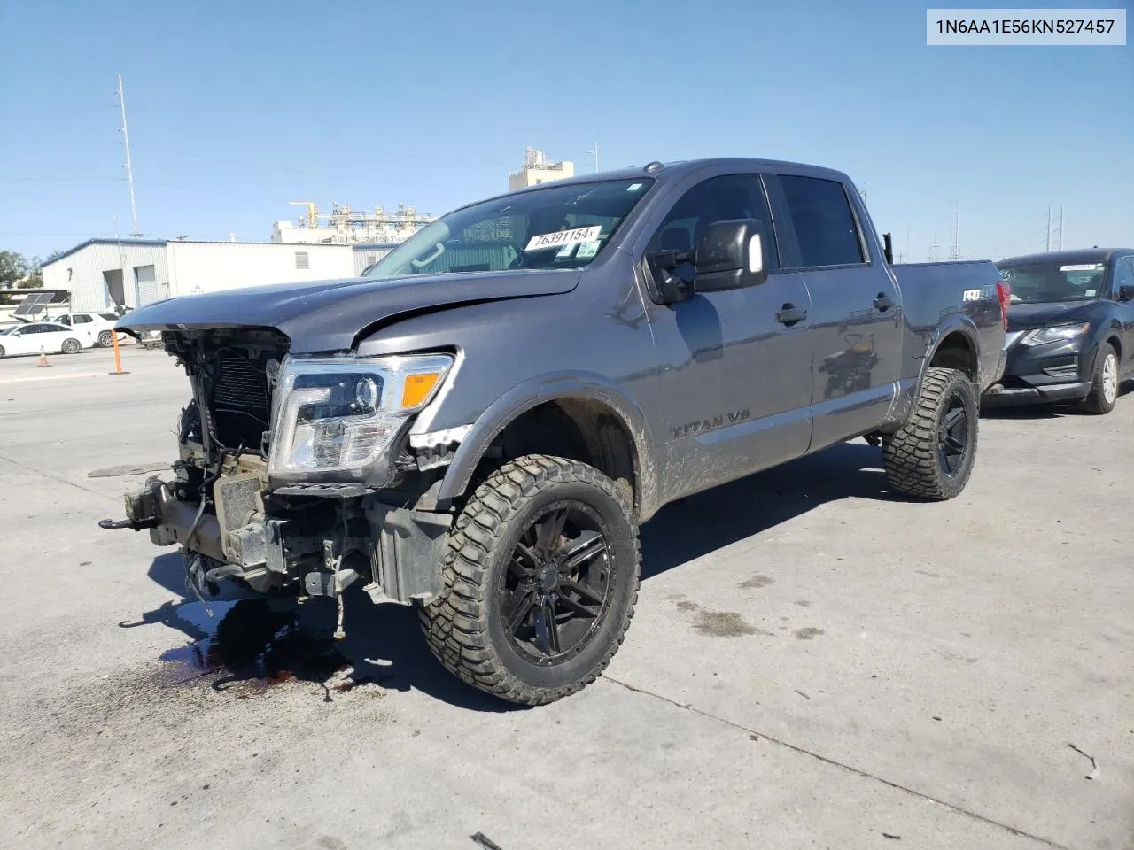 2019 Nissan Titan Sv VIN: 1N6AA1E56KN527457 Lot: 76391154