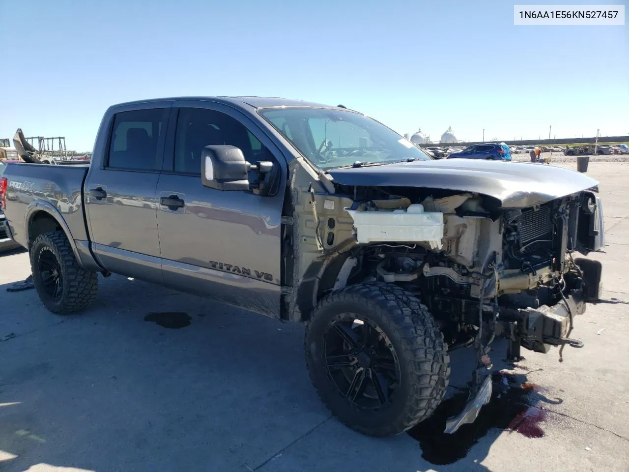 2019 Nissan Titan Sv VIN: 1N6AA1E56KN527457 Lot: 76391154